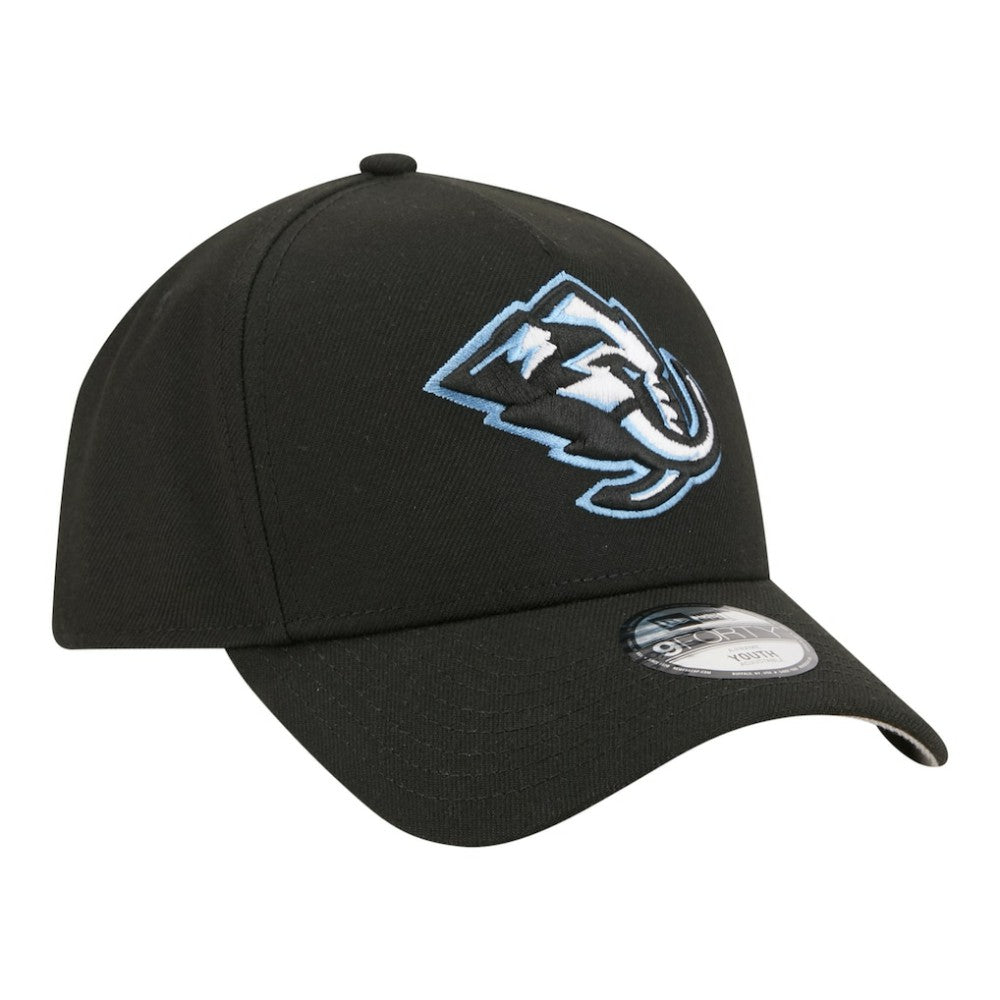 Utah Mammoth New Era Youth 9FORTY A-Frame Adjustable Hat - Black - NHL