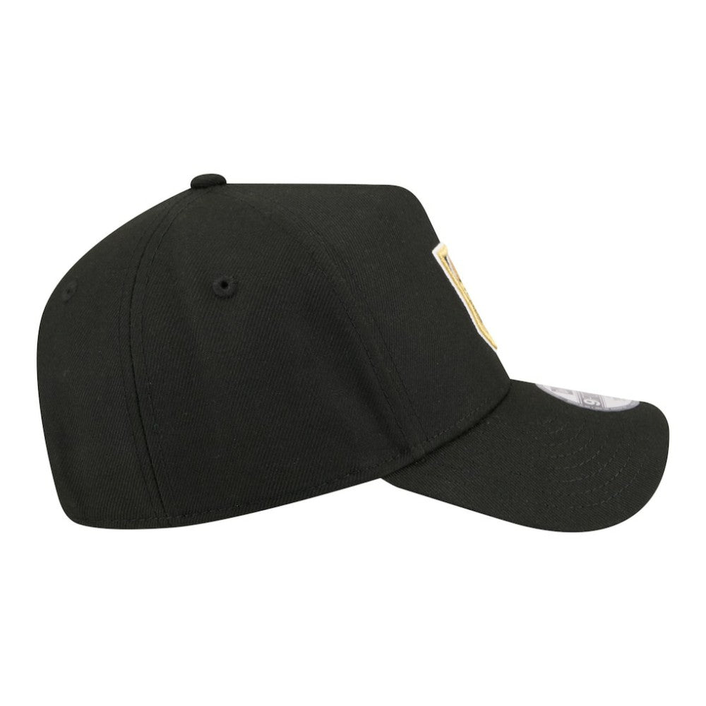 Vegas Golden Knights New Era Youth 9FORTY A-Frame Adjustable Hat - Black - NHL