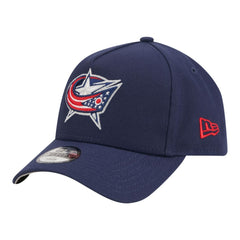 Columbus Blue Jackets New Era Youth 9FORTY A-Frame Adjustable Hat - Navy - NHL