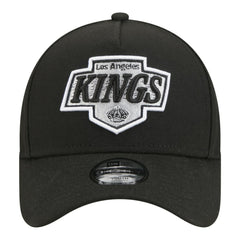 Los Angeles Kings New Era Youth 9FORTY A-Frame Adjustable Hat - Black - NHL