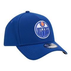 Edmonton Oilers New Era Youth 9FORTY A-Frame Adjustable Hat - Royal - NHL