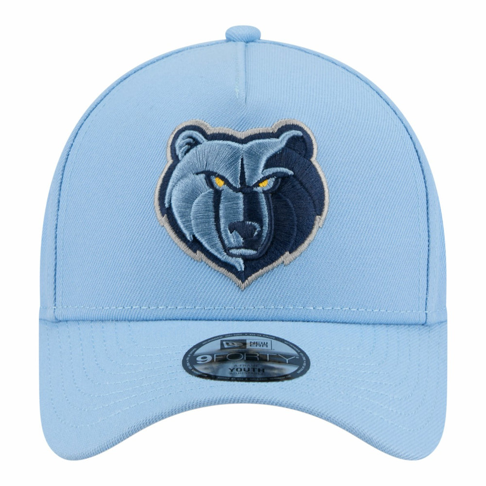 Memphis Grizzlies Youth 9FORTY A-Frame Adjustable Hat Light Blue - NBA