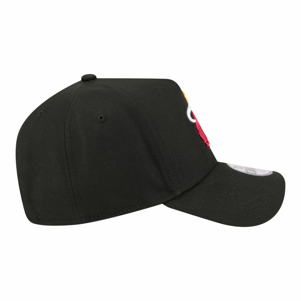 Miami Heat Youth 9FORTY A-Frame Adjustable Hat Black - NBA