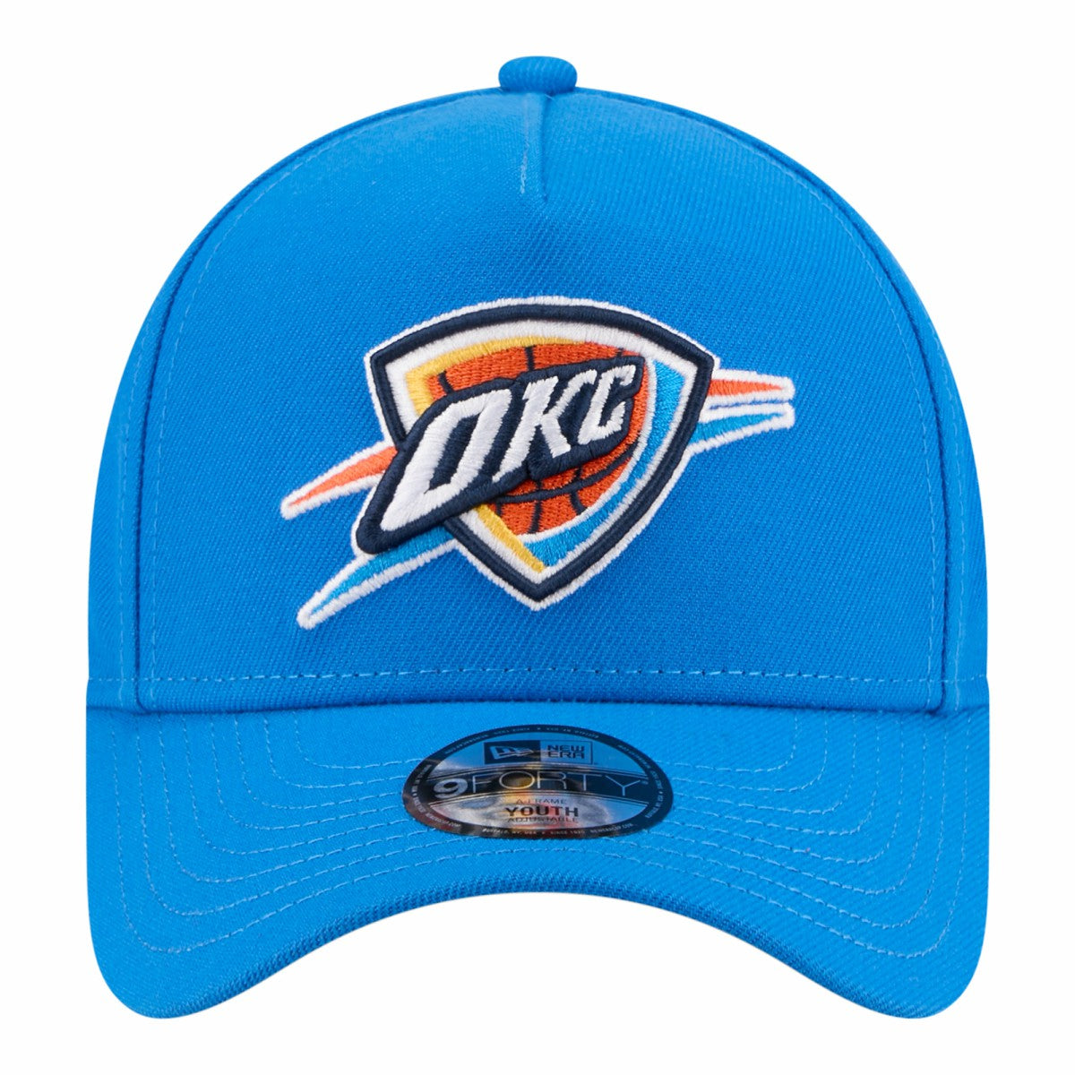 Oklahoma City Thunder Youth 9FORTY A-Frame Adjustable Hat Blue - NBA