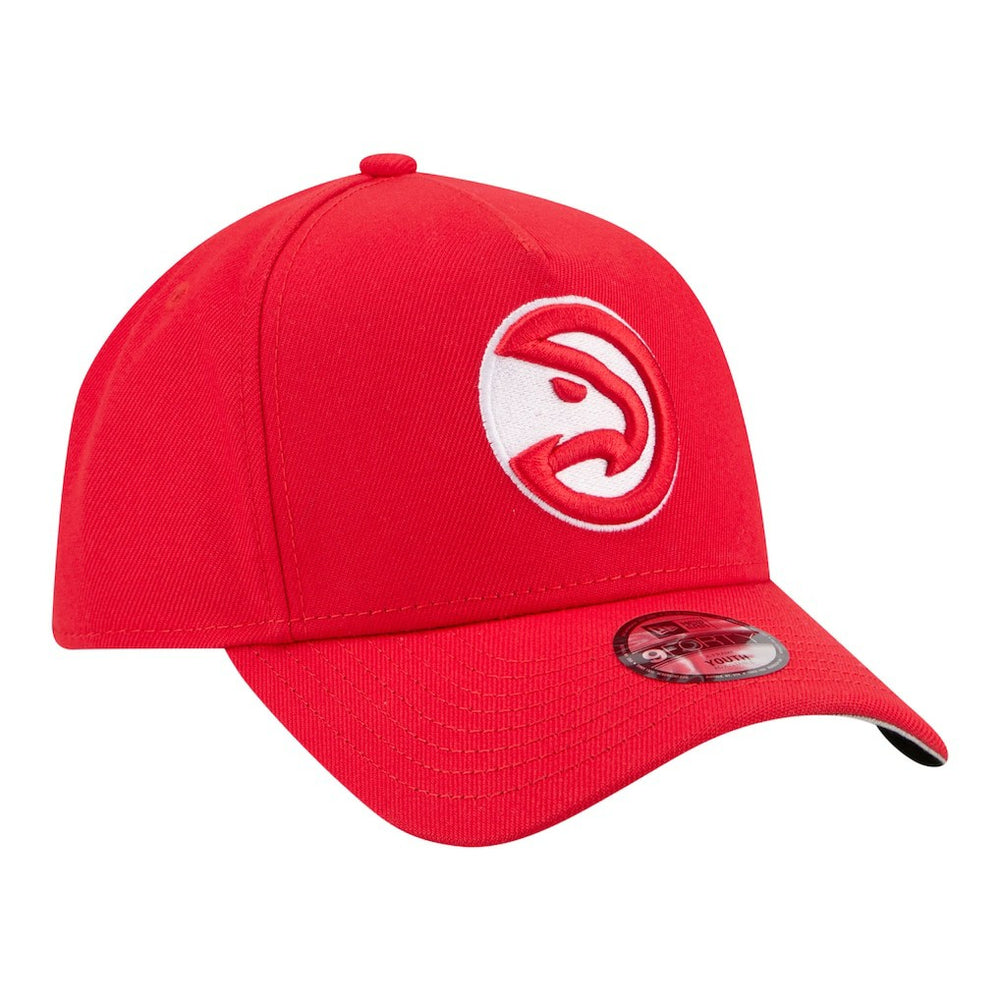 Atlanta Hawks Youth 9FORTY A-Frame Adjustable Hat Red - NBA