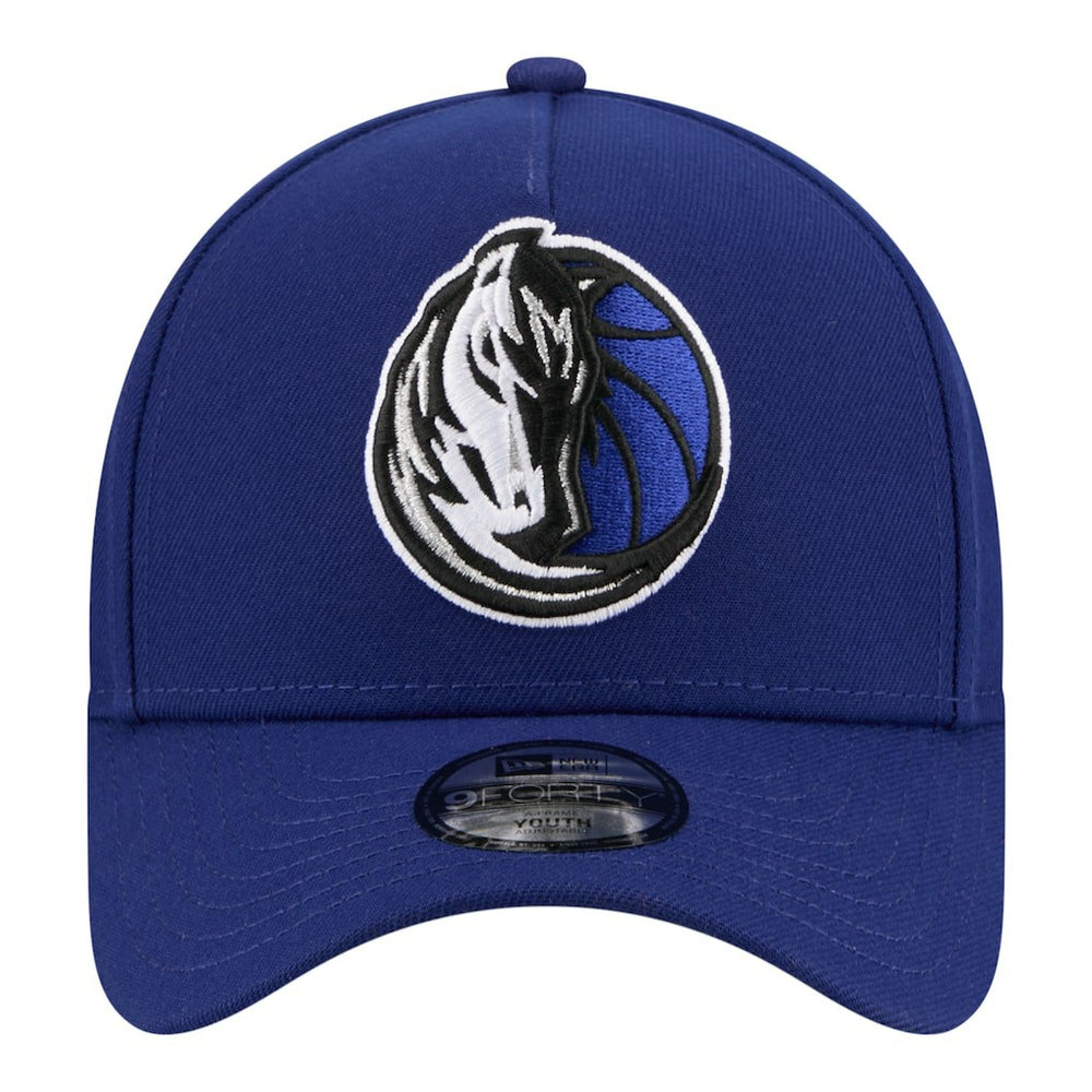 Dallas Mavericks Youth 9FORTY A-Frame Adjustable Hat Navy - NBA