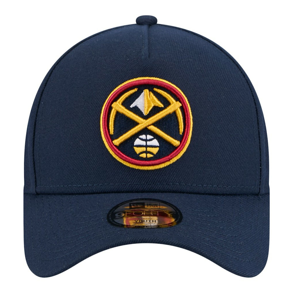 Denver Nuggets Youth 9FORTY A-Frame Adjustable Hat Navy - NBA