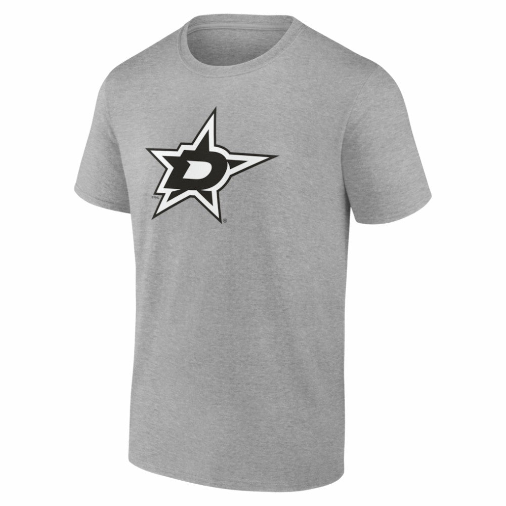 Dallas Stars Big & Tall Personalized Name & Number Monochrome T-Shirt - Gray - NHL