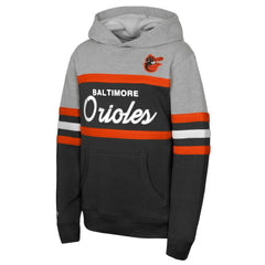 Baltimore Orioles Mitchell & Ness Youth Cooperstown Head Coach Pullover Hoodie - MLB