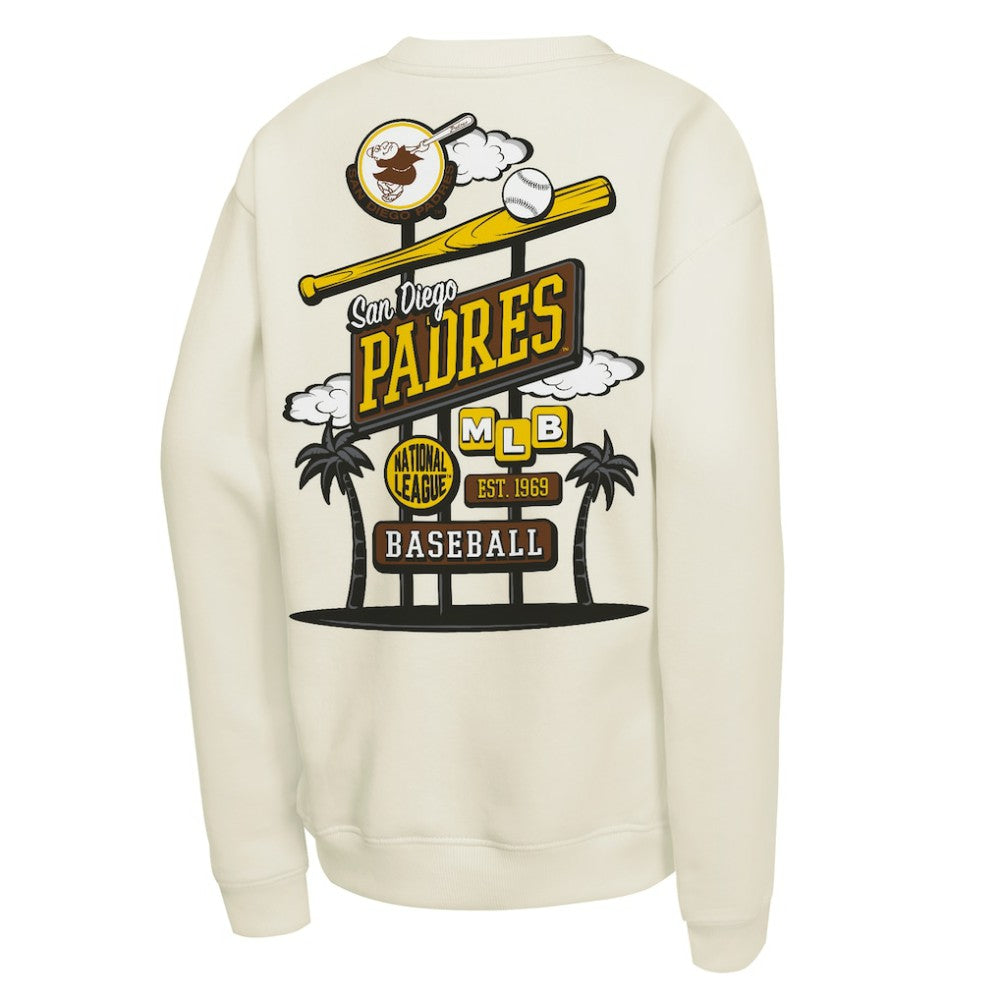 San Diego Padres Mitchell & Ness Youth Retro Billboard Sweatshirt - MLB