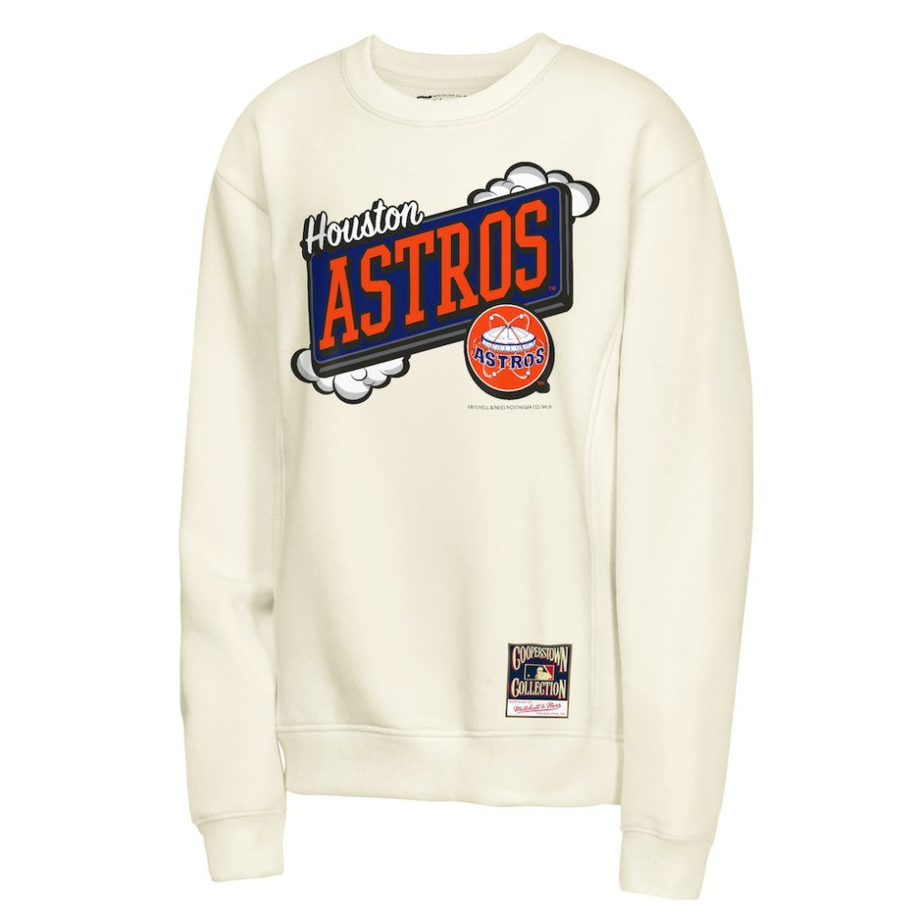 Houston Astros Mitchell & Ness Youth Retro Billboard Sweatshirt - MLB