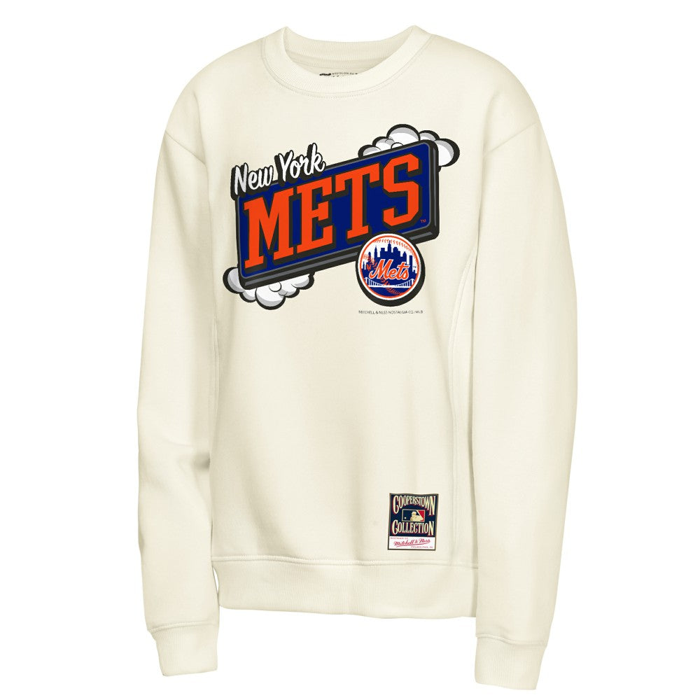 New York Mets Mitchell & Ness Youth Retro Billboard Sweatshirt - MLB