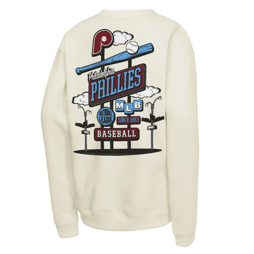 Philadelphia Phillies Mitchell & Ness Youth Retro Billboard Sweatshirt - MLB