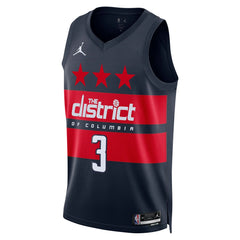 Trae Young Washington Wizards Jordan Brand Unisex Swingman Jersey Statement Edition Navy - NBA
