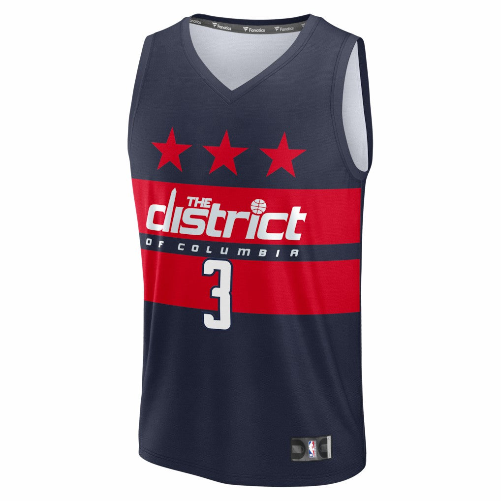 Trae Young Washington Wizards Fast Break Statement Edition Navy - NBA
