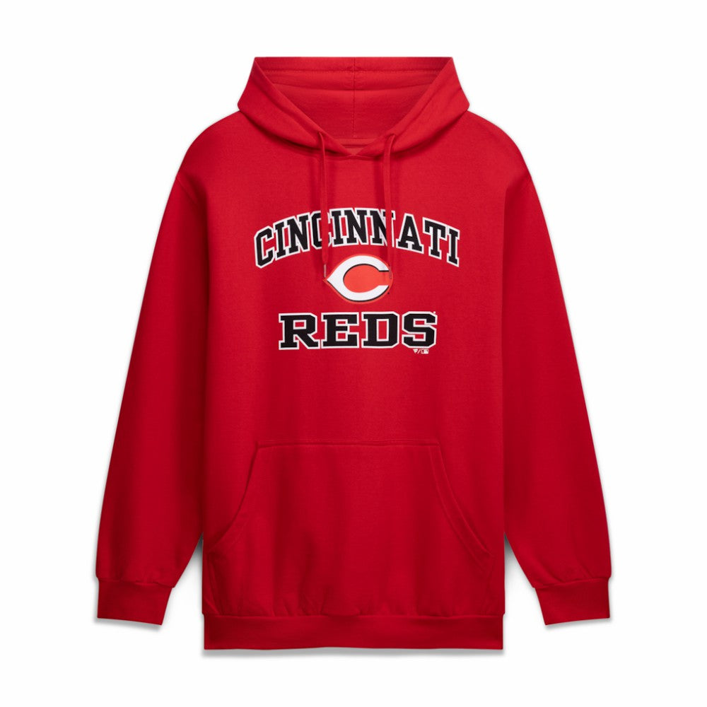 Cincinnati Reds Fanatics Big & Tall Heart & Soul Hoodie - MLB