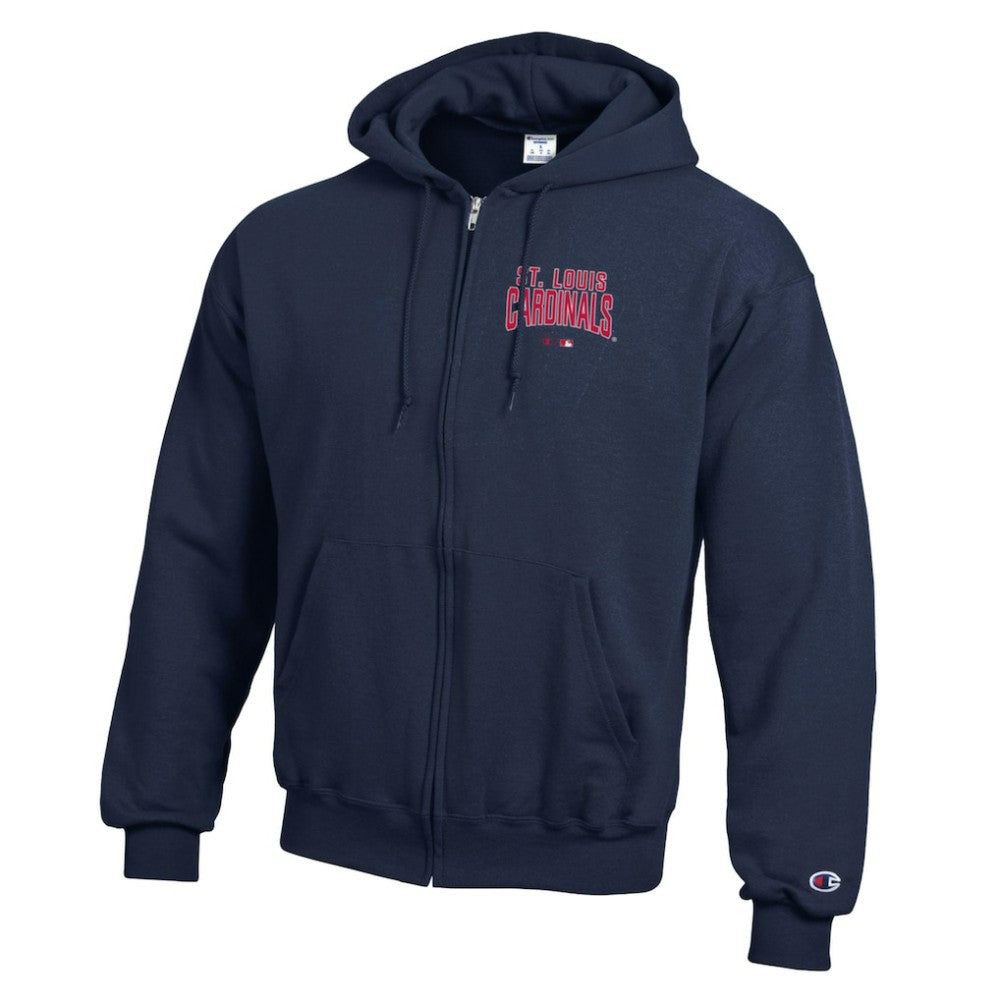 St. Louis Cardinals Champion Eco Powerblend Full-Zip Hoodie - MLB