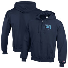 Tampa Bay Rays Champion Eco Powerblend Full-Zip Hoodie - MLB