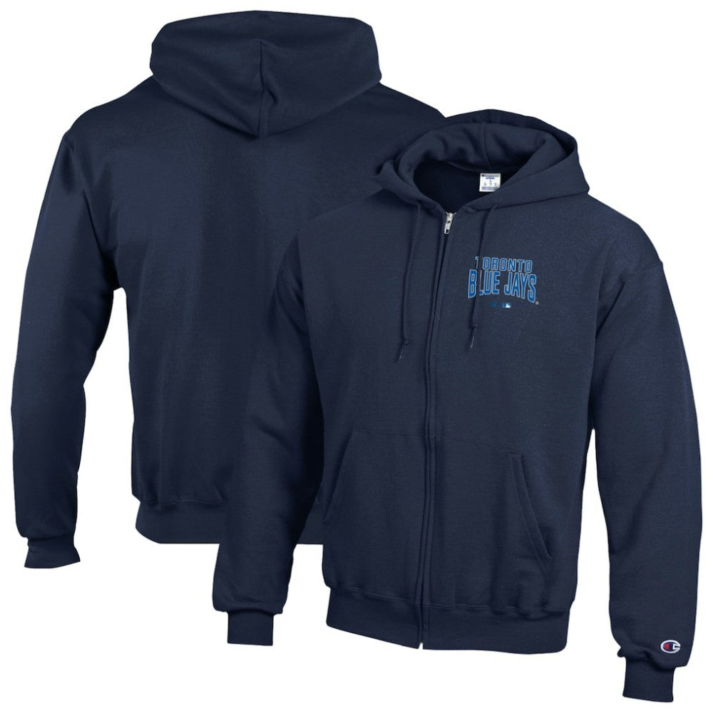 Toronto Blue Jays Champion Eco Powerblend Full-Zip Hoodie - MLB