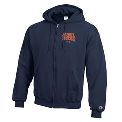 Detroit Tigers Champion Eco Powerblend Full-Zip Hoodie - MLB