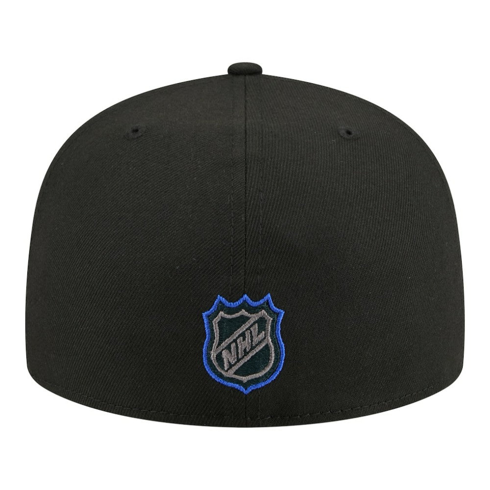 Edmonton Oilers New Era Color Pop 59FIFTY Fitted Hat - Black - NHL