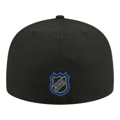 Edmonton Oilers New Era Color Pop 59FIFTY Fitted Hat - Black - NHL