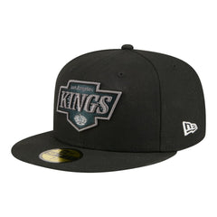 Los Angeles Kings New Era Color Pop 59FIFTY Fitted Hat - Black - NHL