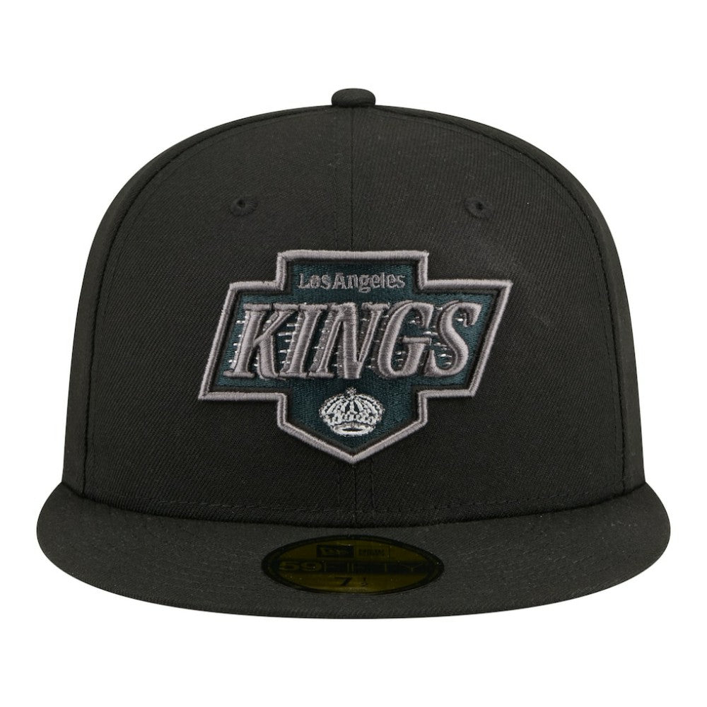 Los Angeles Kings New Era Color Pop 59FIFTY Fitted Hat - Black - NHL