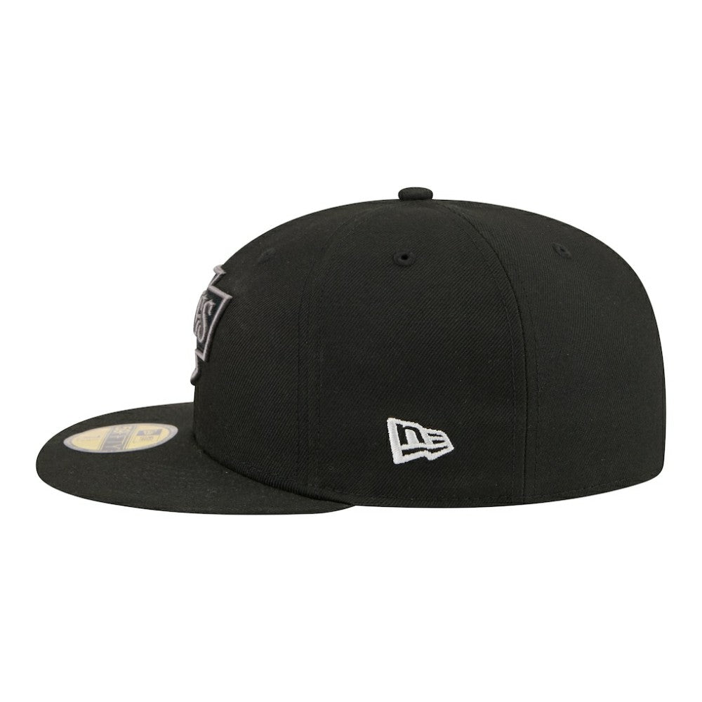 Los Angeles Kings New Era Color Pop 59FIFTY Fitted Hat - Black - NHL