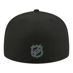 Minnesota Wild New Era Color Pop 59FIFTY Fitted Hat - Black - NHL
