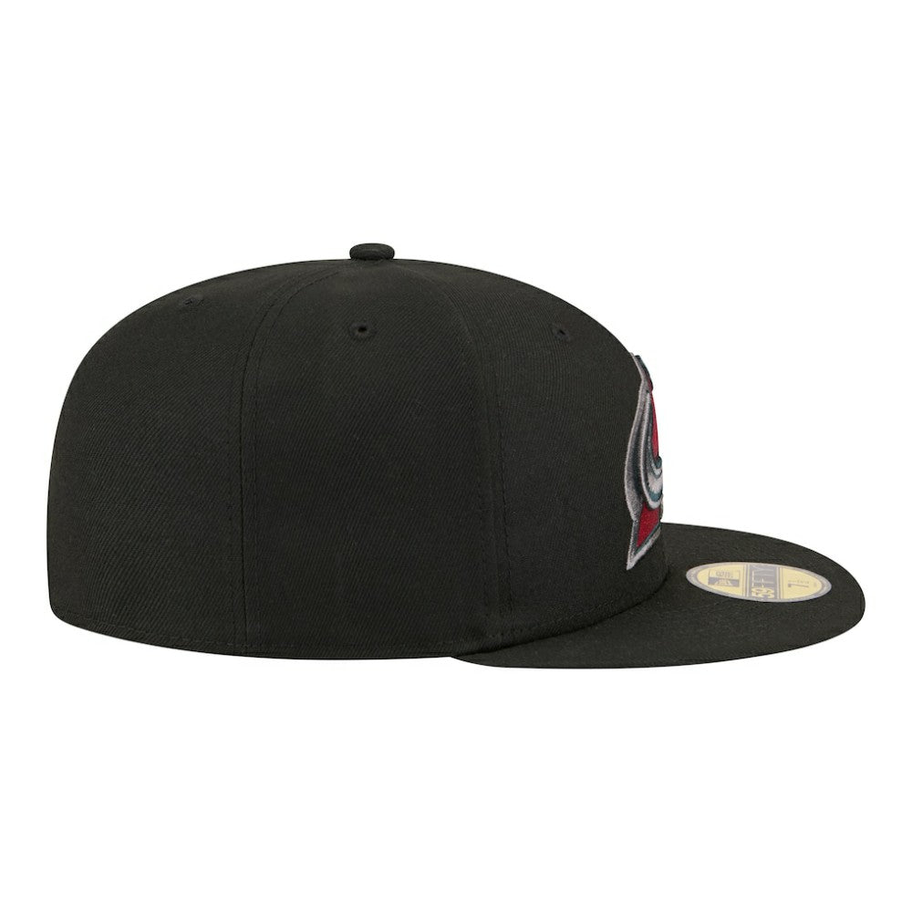 Colorado Avalanche New Era Color Pop 59FIFTY Fitted Hat - Black - NHL