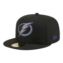 Tampa Bay Lightning New Era Color Pop 59FIFTY Fitted Hat - Black - NHL