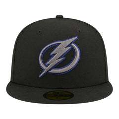 Tampa Bay Lightning New Era Color Pop 59FIFTY Fitted Hat - Black - NHL