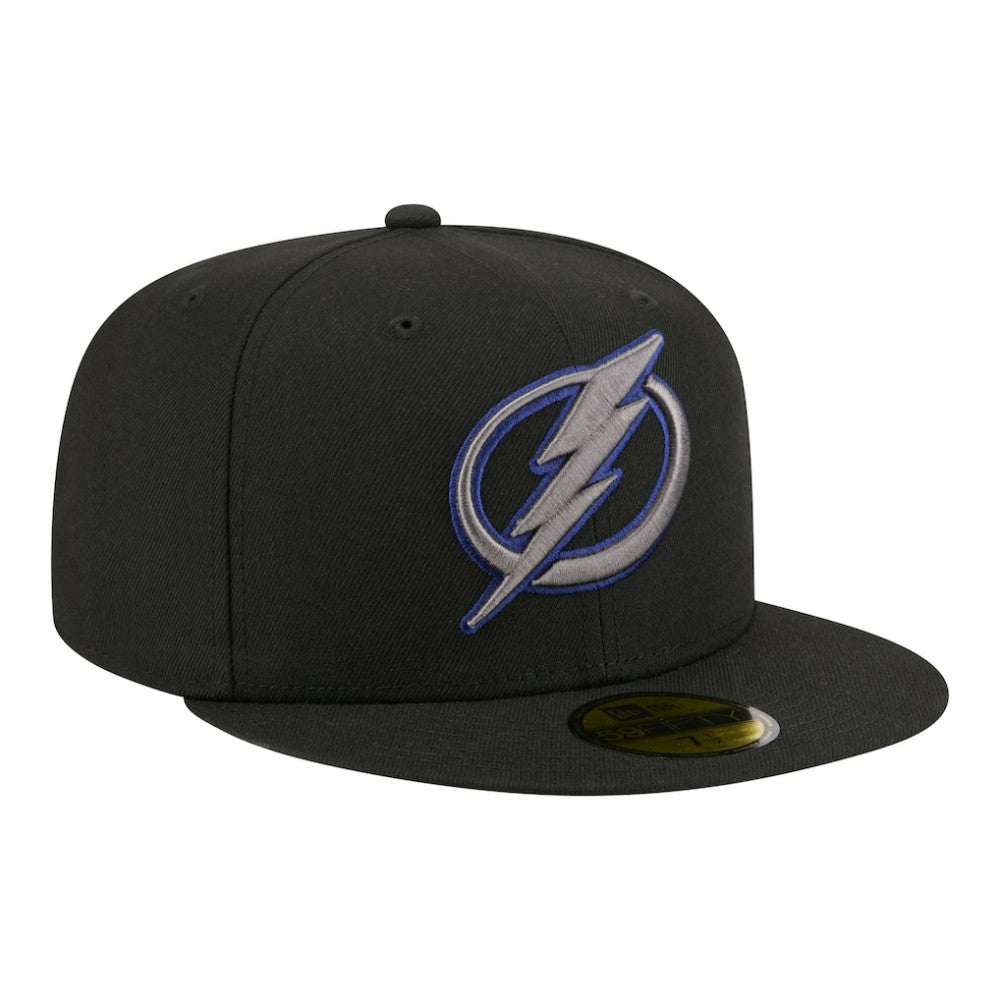 Tampa Bay Lightning New Era Color Pop 59FIFTY Fitted Hat - Black - NHL