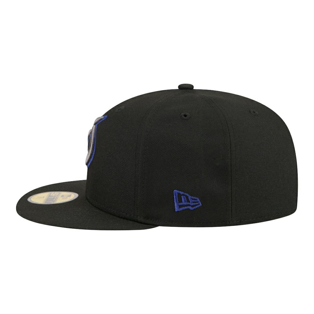 Tampa Bay Lightning New Era Color Pop 59FIFTY Fitted Hat - Black - NHL