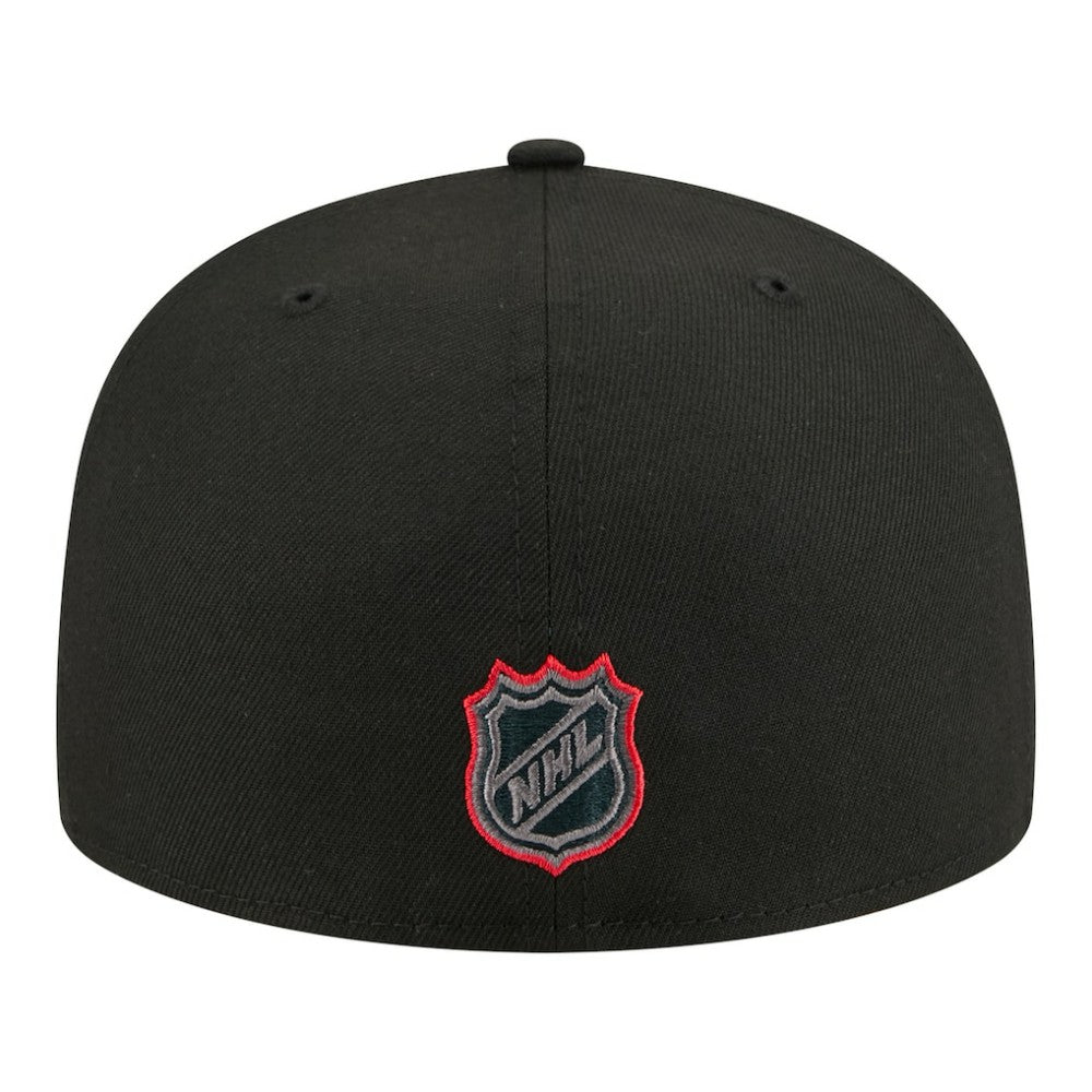 Detroit Red Wings New Era Color Pop 59FIFTY Fitted Hat - Black - NHL