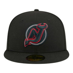 New Jersey Devils New Era Color Pop 59FIFTY Fitted Hat - Black - NHL