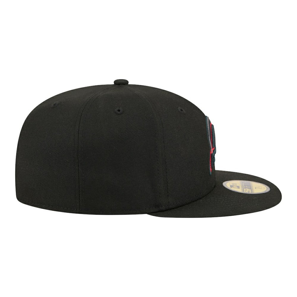 New Jersey Devils New Era Color Pop 59FIFTY Fitted Hat - Black - NHL