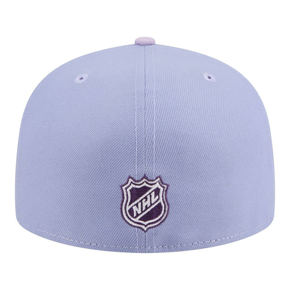 Washington Capitals New Era Lavender Bloom 59FIFTY Fitted Hat - Purple/Light Purple - NHL