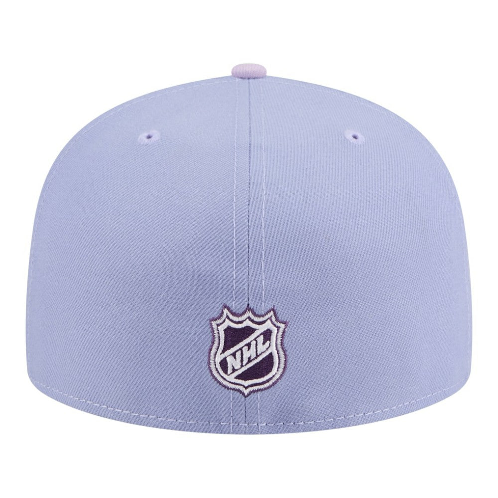 Detroit Red Wings New Era Lavender Bloom 59FIFTY Fitted Hat - Light Purple/Purple - NHL