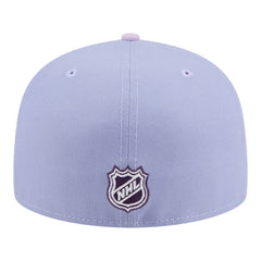 Pittsburgh Penguins New Era Lavender Bloom 59FIFTY Fitted Hat - Light Purple/Purple - NHL