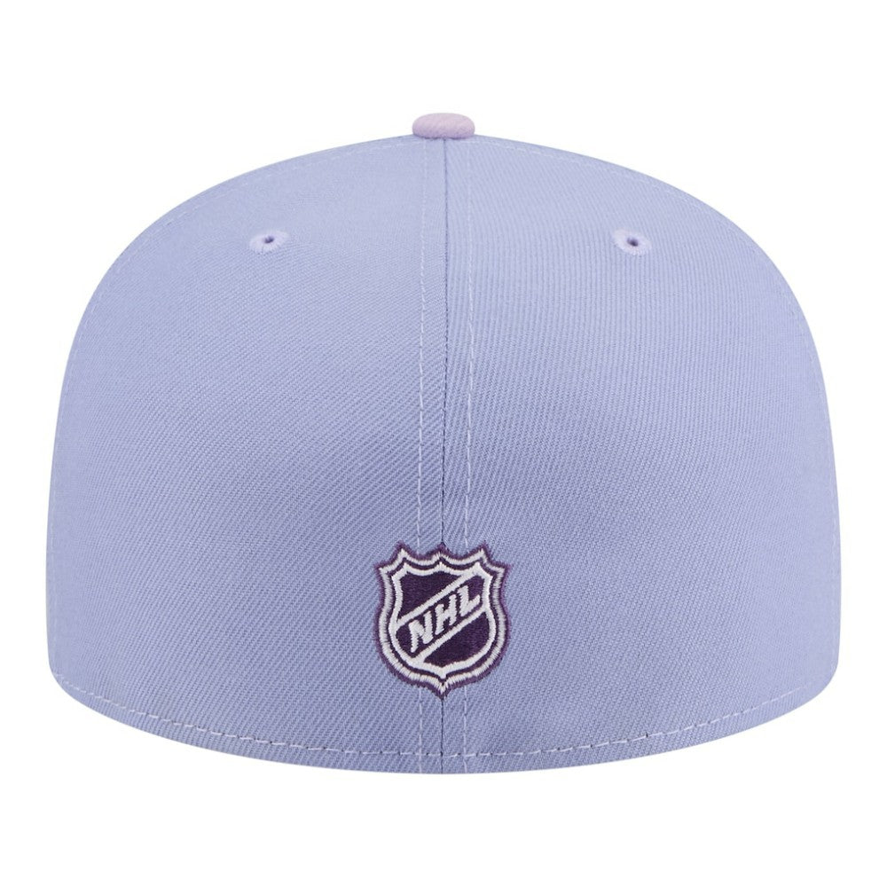 San Jose Sharks New Era Lavender Bloom 59FIFTY Fitted Hat - Light Purple/Purple - NHL