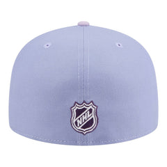 Toronto Maple Leafs New Era Lavender Bloom 59FIFTY Fitted Hat - Light Purple/Purple - NHL