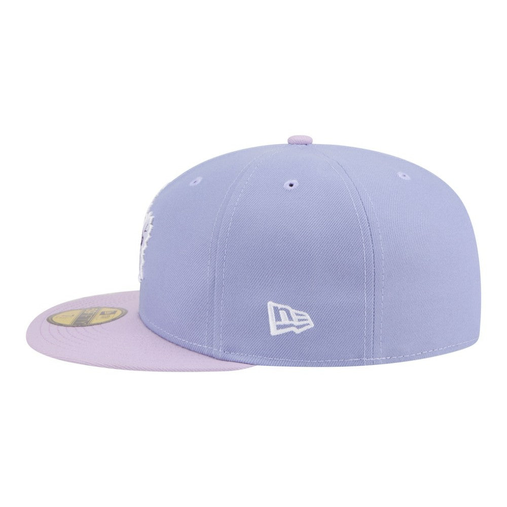 Toronto Maple Leafs New Era Lavender Bloom 59FIFTY Fitted Hat - Light Purple/Purple - NHL