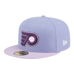 Philadelphia Flyers New Era Lavender Bloom 59FIFTY Fitted Hat - Light Purple/Purple - NHL
