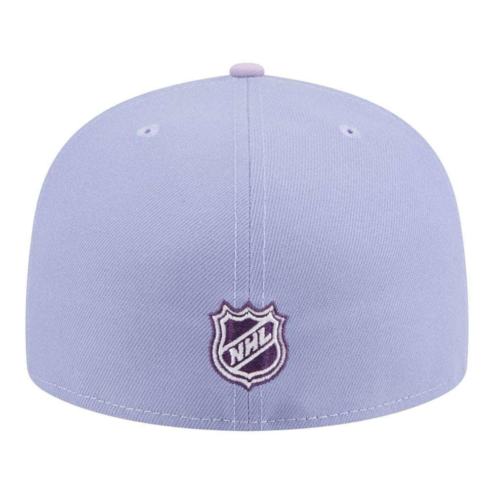 Philadelphia Flyers New Era Lavender Bloom 59FIFTY Fitted Hat - Light Purple/Purple - NHL