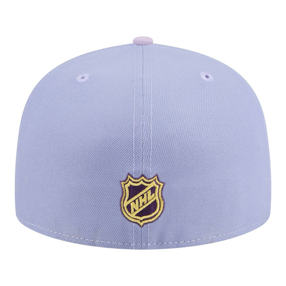 Boston Bruins New Era Lavender Bloom 59FIFTY Fitted Hat - Light Purple/Purple - NHL