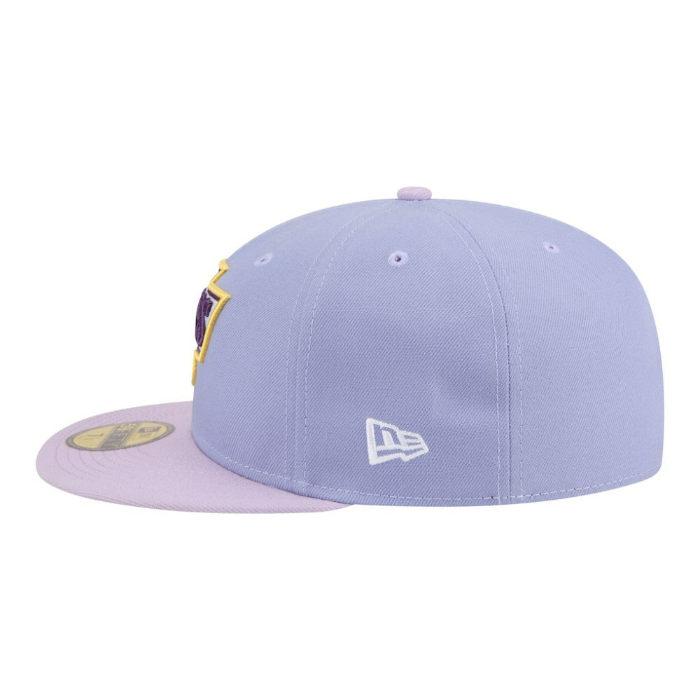 Los Angeles Kings New Era Lavender Bloom 59FIFTY Fitted Hat - Light Purple/Purple - NHL