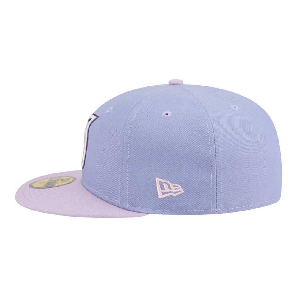 New York Rangers New Era Lavender Bloom 59FIFTY Fitted Hat - Light Purple/Purple - NHL