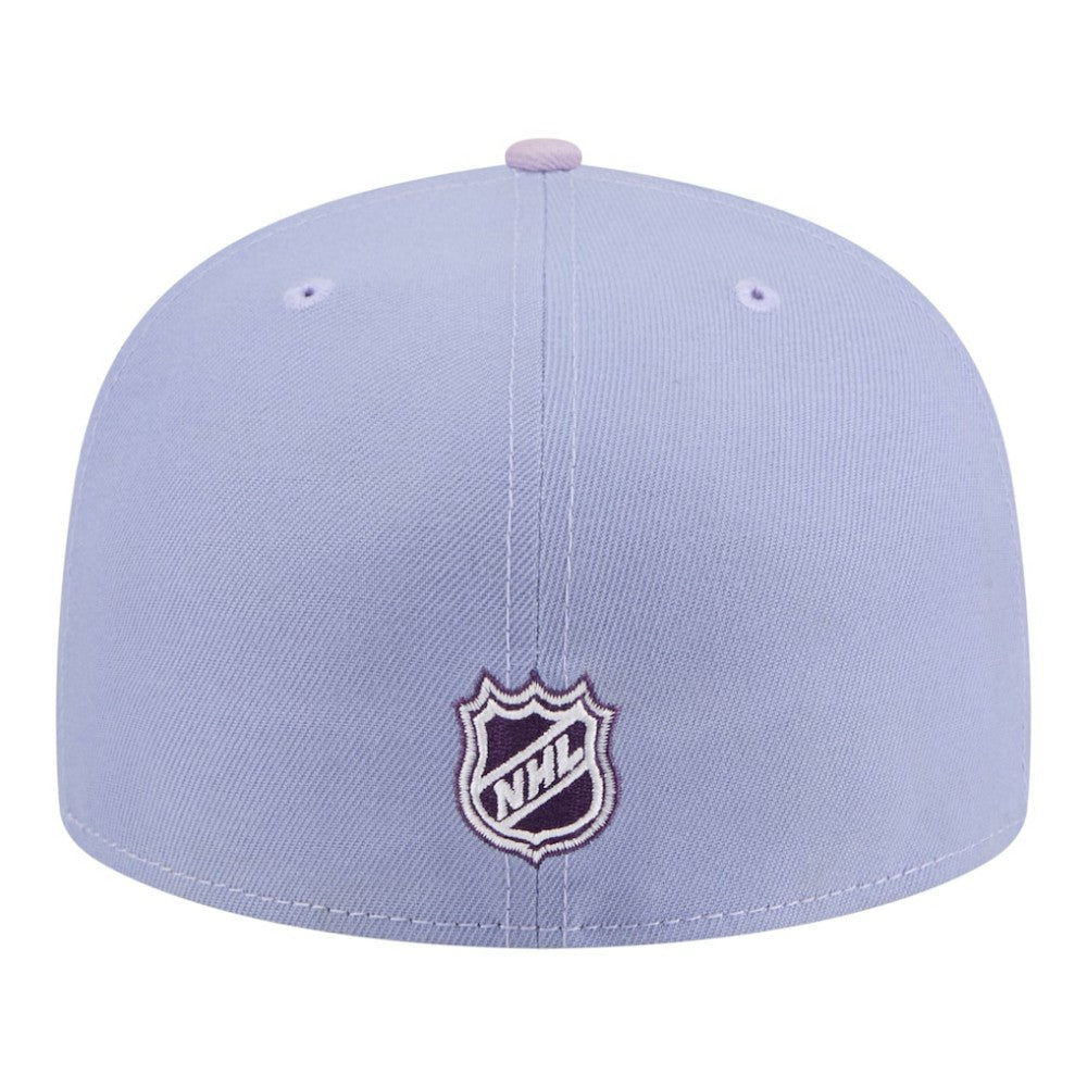 Anaheim Ducks New Era Lavender Bloom 59FIFTY Fitted Hat - Light Purple/Purple - NHL